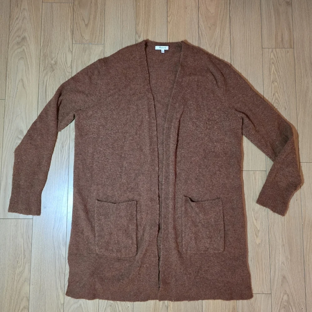 Madewell Wool Blend Cardigan- Oversize Medium